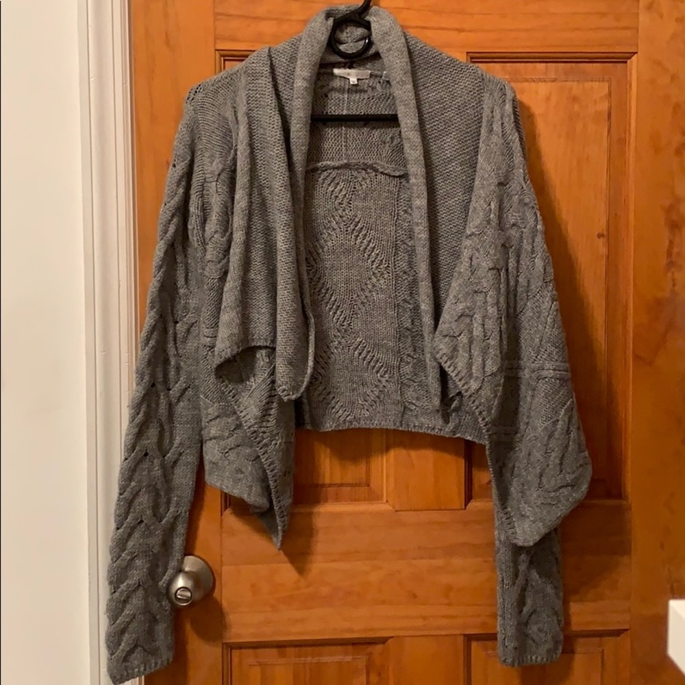 Vince grey cashmere cardigan